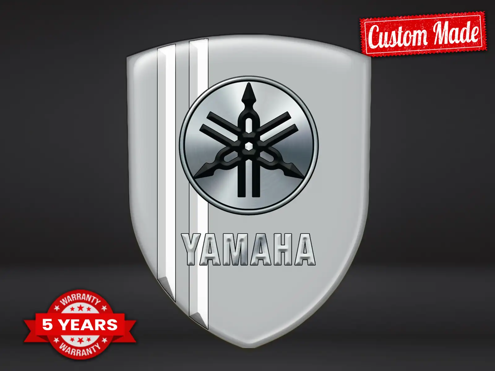 Yamaha Adesivi Vetri Auto Sportivi Regolabili Minimali